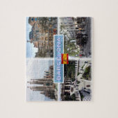 ESバルセロナ – サグラダファミリア – カーサバトロ ジグソーパズル (縦)