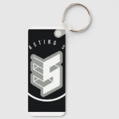 ESワイヤレス充電器 キーホルダー (裏面)