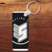 ESワイヤレス充電器 キーホルダー (裏面)