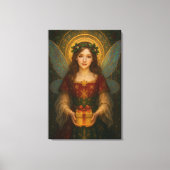 ES001_Enchanting Fairy - Christmas Edition #1 キャンバスプリント (正面)