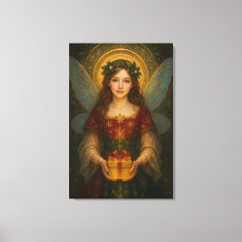 ES001_Enchanting Fairy - Christmas Edition #1 キャンバスプリント