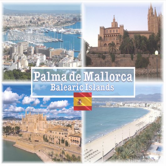 ES Balearic Islands – マヨルカ – パルマ – シール (正面)