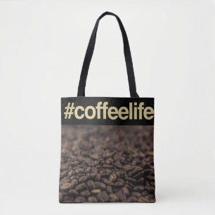 ES - #coffeelifeのバッグシリーズのためのND トートバッグ
