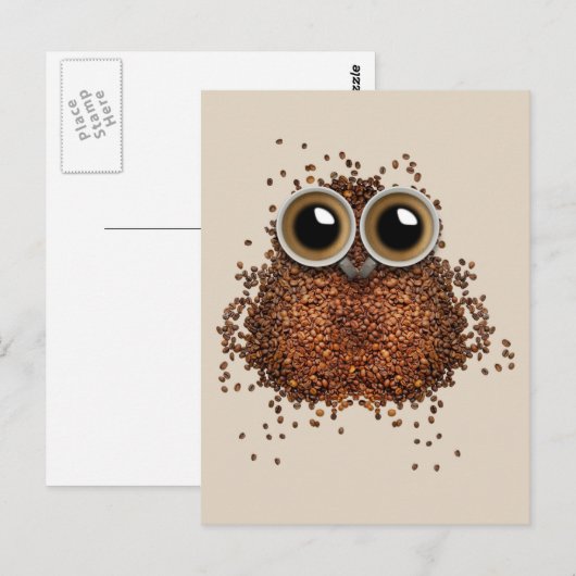 Es ist immer Zeit für Kaffee ポストカード (正面/裏面)