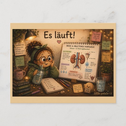 Es läuft! ポストカード (正面)