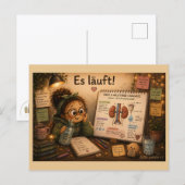 Es läuft! ポストカード (正面/裏面)