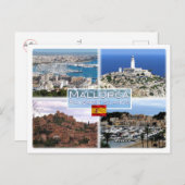ES Mallorca – パルマ湾の景色 – Cap de Formentor ポストカード (正面/裏面)