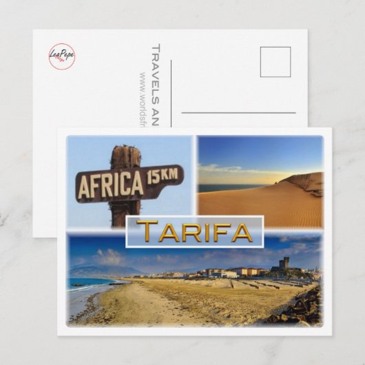 ES TARIFA – スペイン ポストカード (正面/裏面)