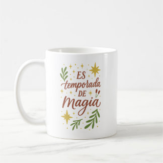 Es Temporada de Magia ✨ | Festive Botanical コーヒーマグカップ