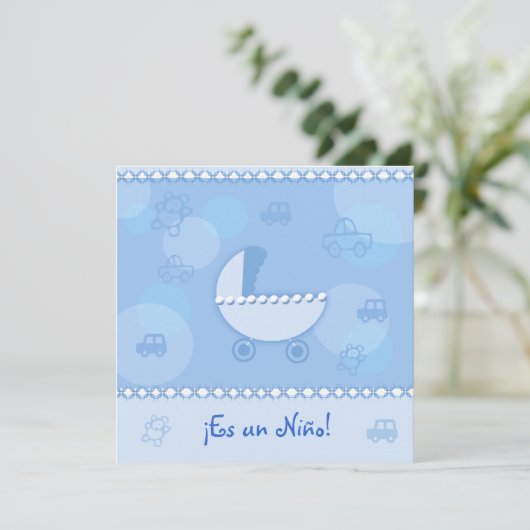 Es un Niño 01 - Invitación 招待状 (スタンド正面)