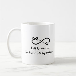 ESA監督下のペットおもしろい神話者 コーヒーマグカップ