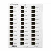 ESBクリスマスカラー（夜01） ラベル (フルシート)