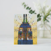 ESB NYCサイケデリックスタイルの上 ポストカード (スタンド正面)