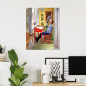 Esbjorn氏の宿題をカール・ラルソン氏が担当 ポスター (ホームオフィス)