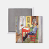 Esbjorn氏の宿題をカール・ラルソン氏が担当 マグネット (正面/裏面)