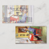 Esbjorn氏の宿題をカール・ラルソン氏が担当 名刺 (正面/裏面)