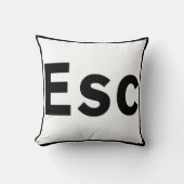ESCキーの装飾用クッション クッション (正面)