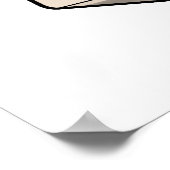 Escキーを押しおもしろいないで ポスター (角)