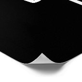 Escキーボードを使用しなおもしろいいDark BG ポスター (角)