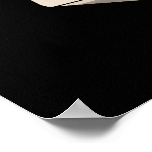 Escキーボードを使用しなおもしろいいDark BG ポスター (角)