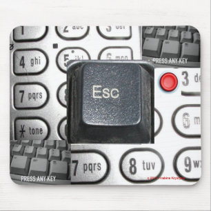 ESCキー マウスパッド