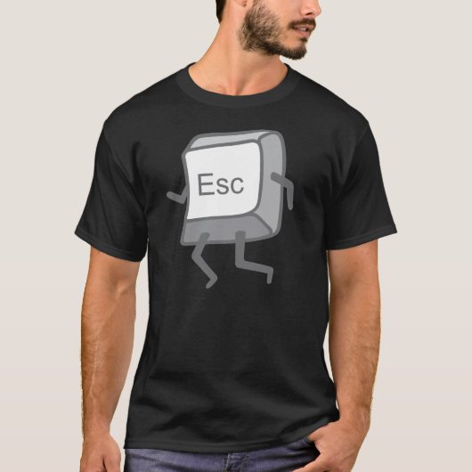 Esc Buton Tシャツ (正面)