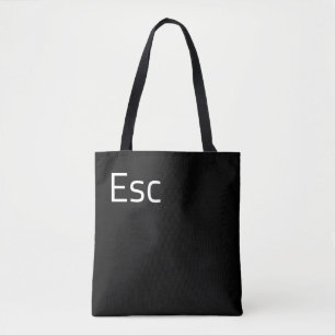 Esc (Escape)コンピュータ鍵 トートバッグ