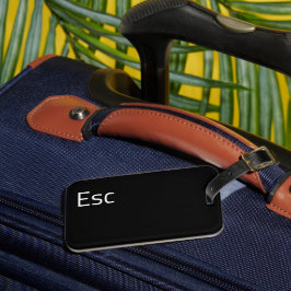 Esc (Escape)コンピュータ鍵 ラゲッジタグ
