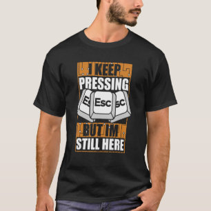 Esc Sysadmin保 Admin Administratorを押した場合 Tシャツ