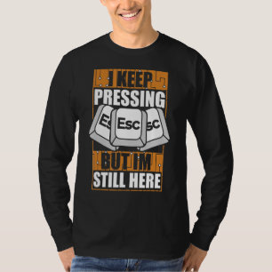 Esc Sysadmin保 Admin Administratorを押した場合 Tシャツ