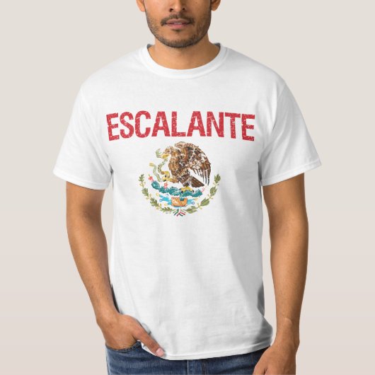 Escalanteの姓 Tシャツ (正面)