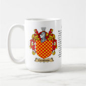 Escalante、起源、意味および頂上 コーヒーマグカップ (左)