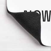 Escalated to Nowhere Typographic Office Mouse Pad マウスパッド (コーナー)