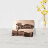 Escanabaのメッセージカード カード (黄色い花)