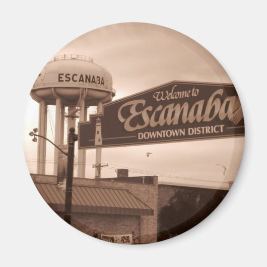 Escanaba Magnetへようこそ マグネット (正面)