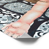 "Escape Drawing Poster ポスター (角)