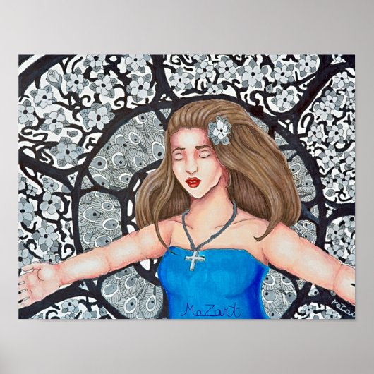 "Escape Drawing Poster ポスター (正面)