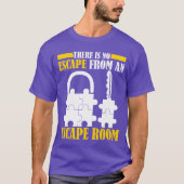 Escape Game Escape Room funny Tシャツ (正面)