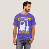 Escape Game Escape Room funny Tシャツ (正面フル)