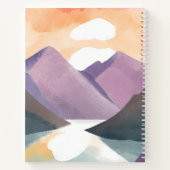 Escape Into Nature Watercolor Bullet Journal ノートブック (裏面)