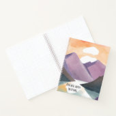 Escape Into Nature Watercolor Bullet Journal ノートブック (内部)