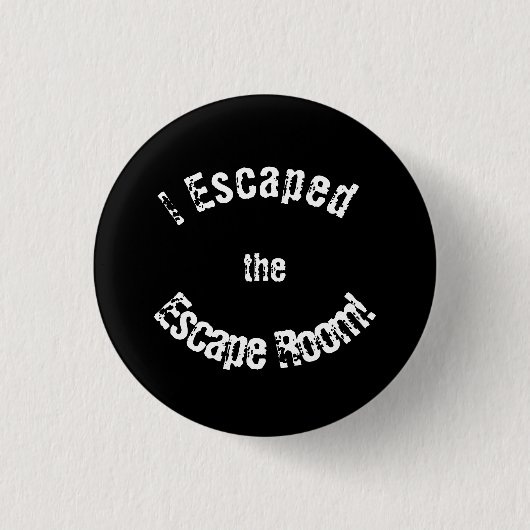 「Escape Room」達成ボタン 缶バッジ (正面)