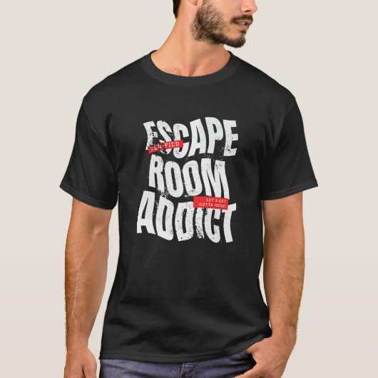 Escape Room Addict Urban Style Tシャツ (正面)