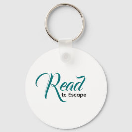 Escape to Read Keychain | Literary Gift キーホルダー