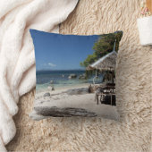 Escape to the white sands of Palawan クッション (ブランケット)