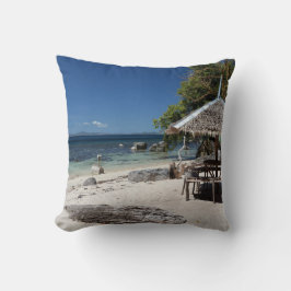 Escape to the white sands of Palawan クッション