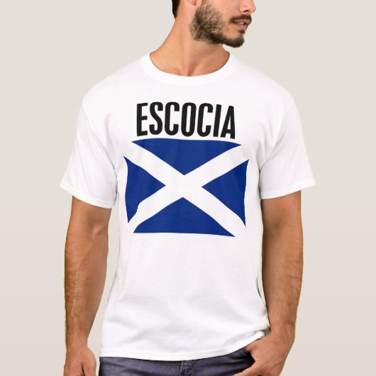 Escocia (スコットランド) tシャツ (正面)