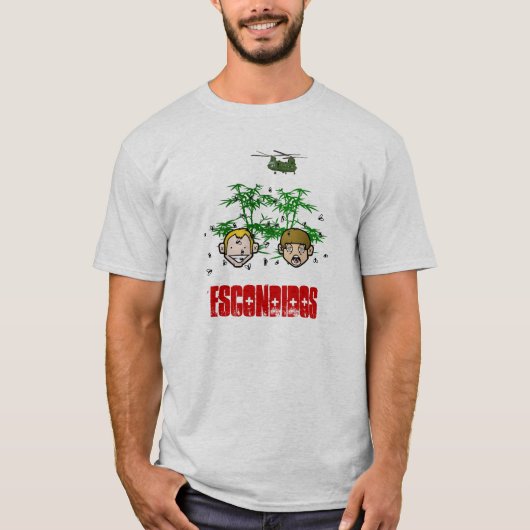 escondidos、Tシャツ Tシャツ (正面)
