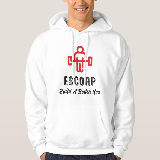 ESCORPフード付きスウェットシャツ パーカ (正面)