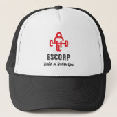 ESCORP Trakr Hat Blk キャップ (正面)